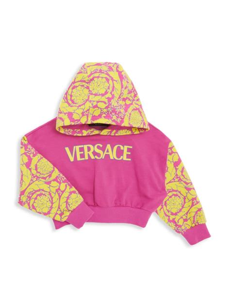 felpa versace tigri|Shop Versace Little Girl's & Girl's Felpa T.